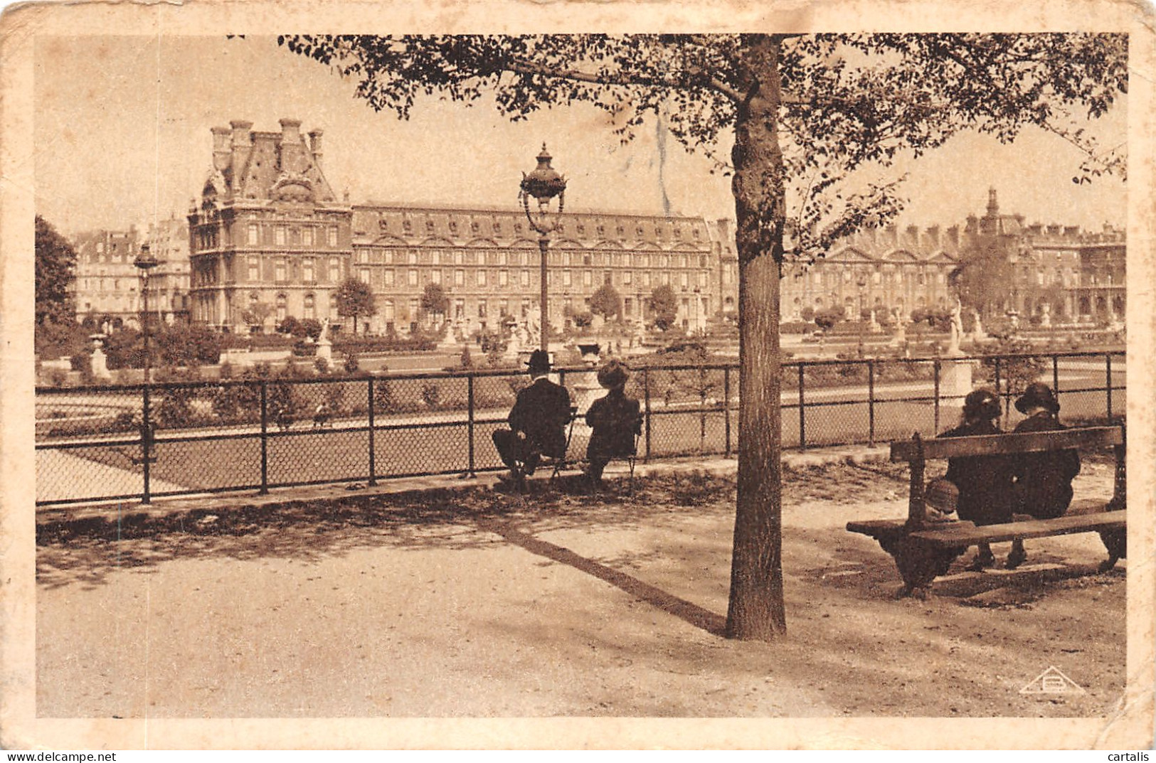 75-PARIS JARDIN DES TUILERIES-N°4188-D/0045 - Parks, Gärten