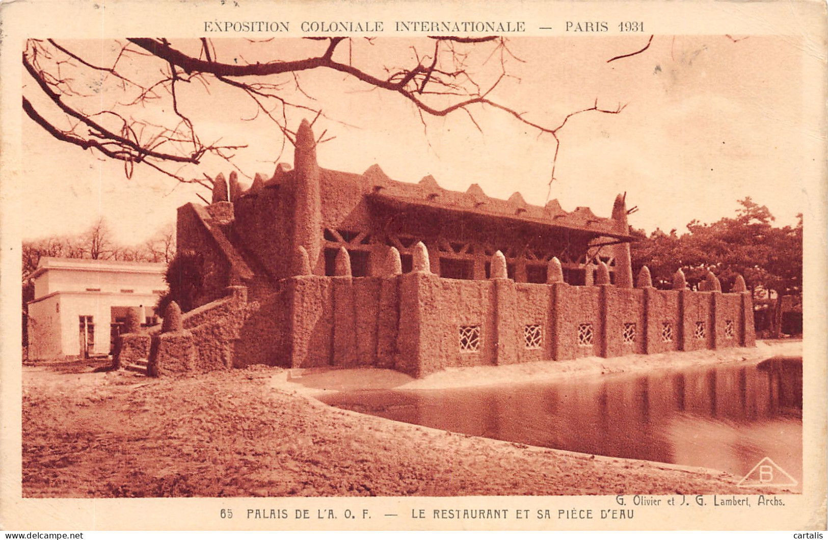 75-PARIS EXPO COLONIALE INTERNATIONLE L A O F-N°4188-D/0025 - Expositions