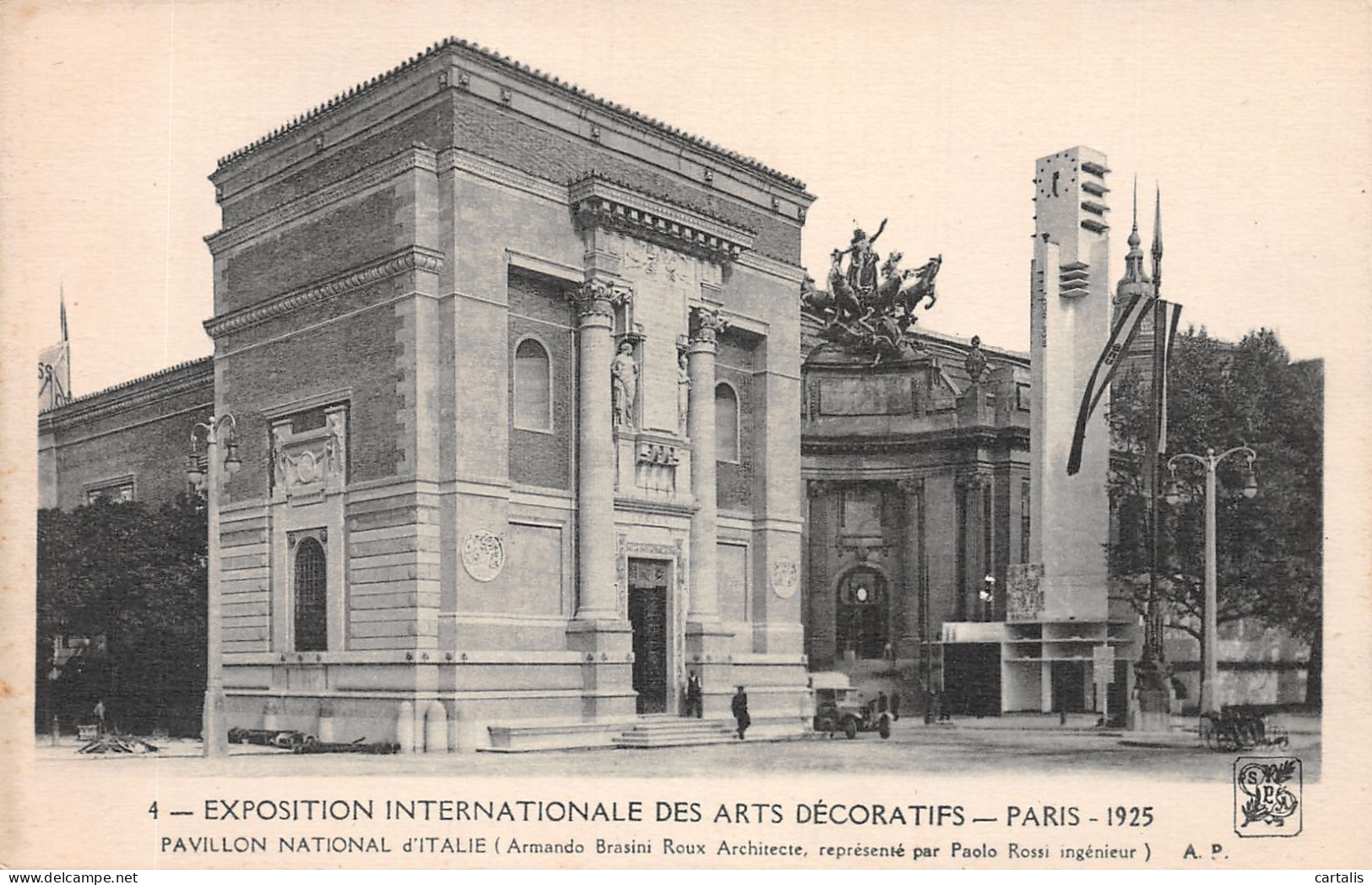 75-PARIS EXPO INTERNATIONALE DES ARTS DECORATIFS Italie-N°4188-D/0023 - Exhibitions