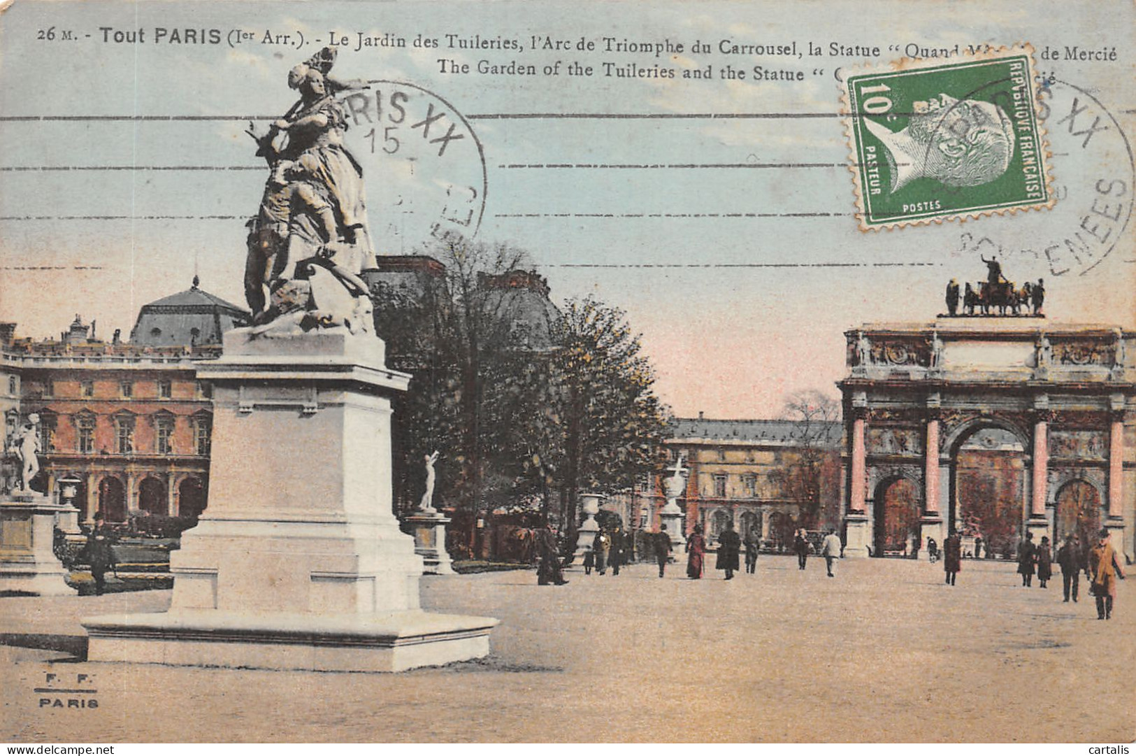 75-PARIS JARDIN DES TUILERIES-N°4188-C/0387 - Parcs, Jardins