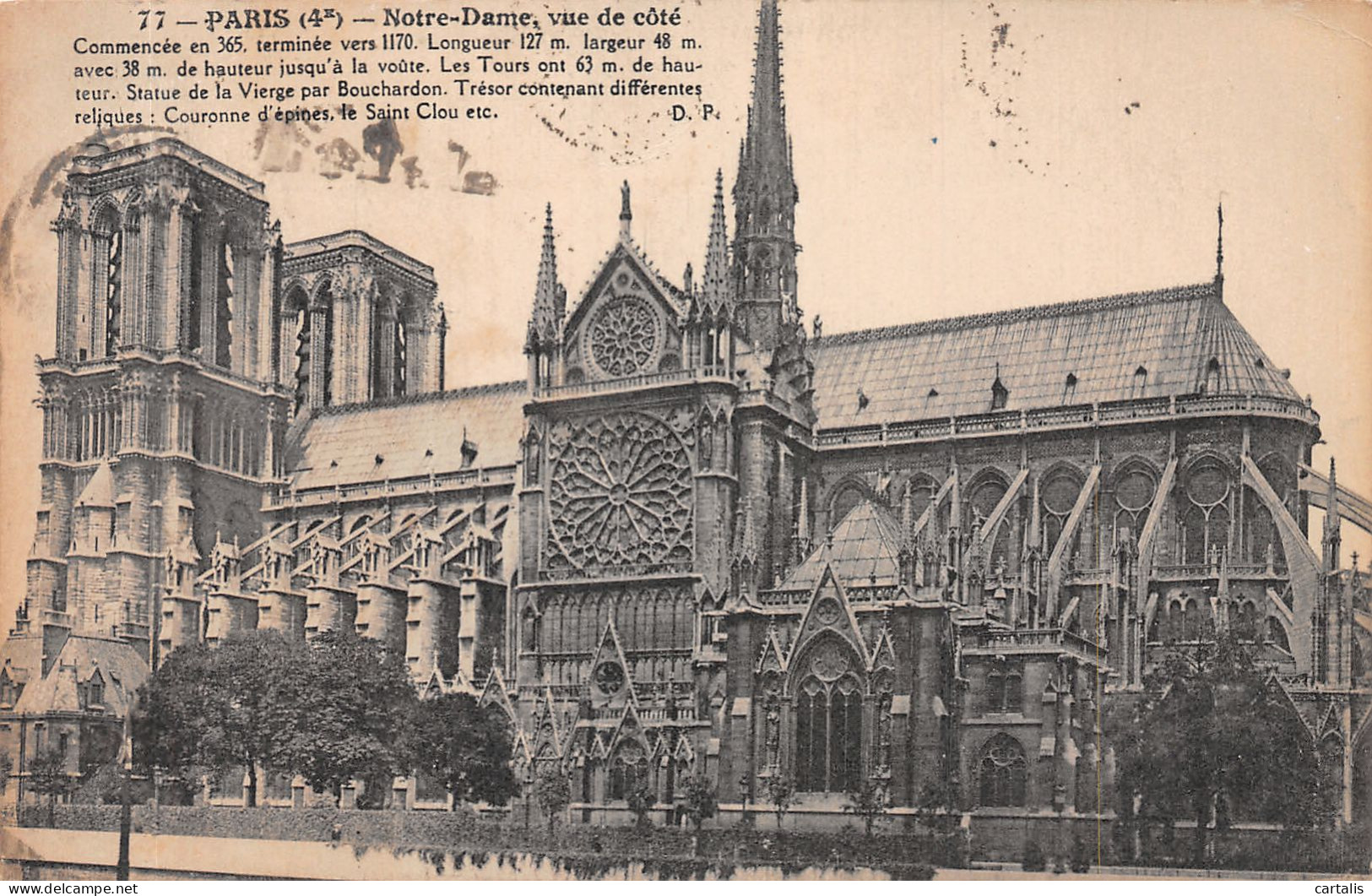 75-PARIS NOTRE DAME-N°4188-C/0375 - Notre Dame De Paris
