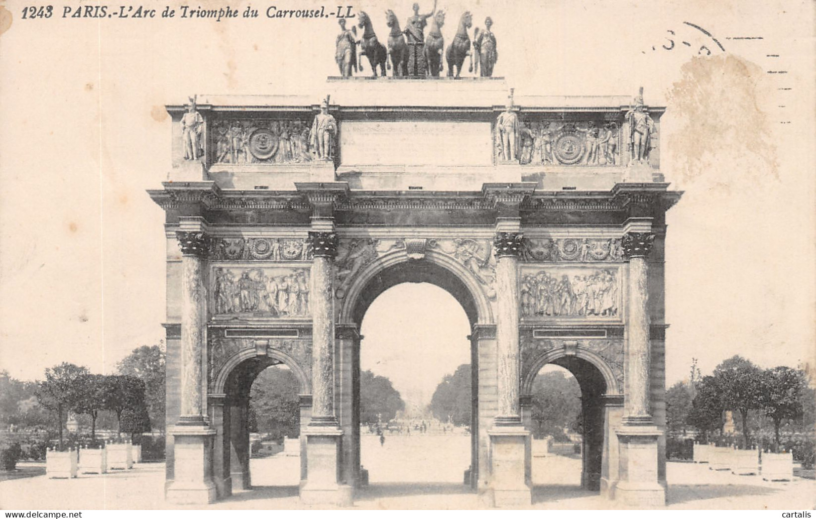 75-PARIS ARC DE TRIOMPHE-N°4188-C/0359 - Triumphbogen