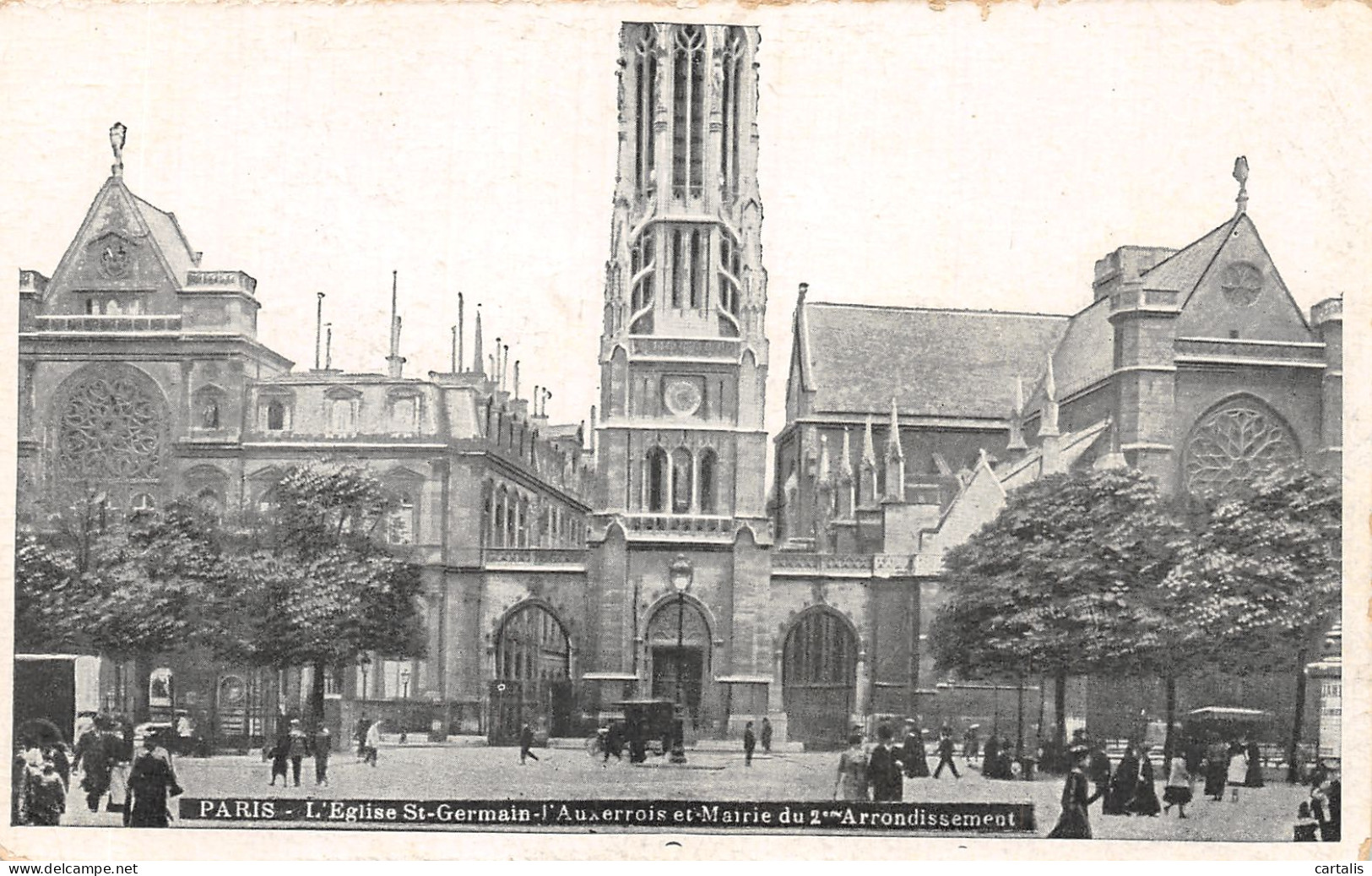 75-PARIS EGLISE SAINT GERMAIN-N°4188-C/0341 - Churches