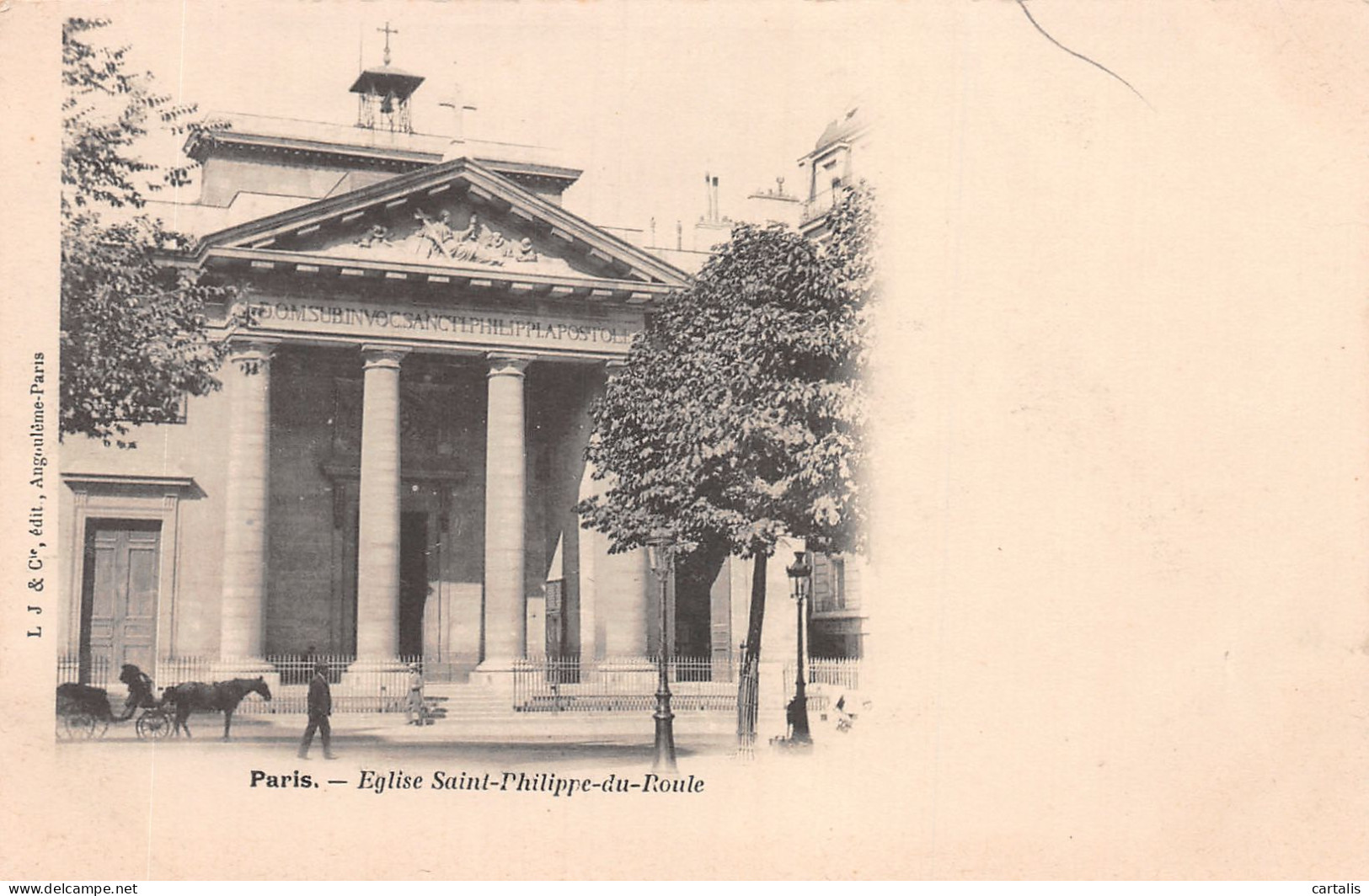 75-PARIS EGLISE SAINT PHILIPPE DU ROULE-N°4188-C/0291 - Kirchen