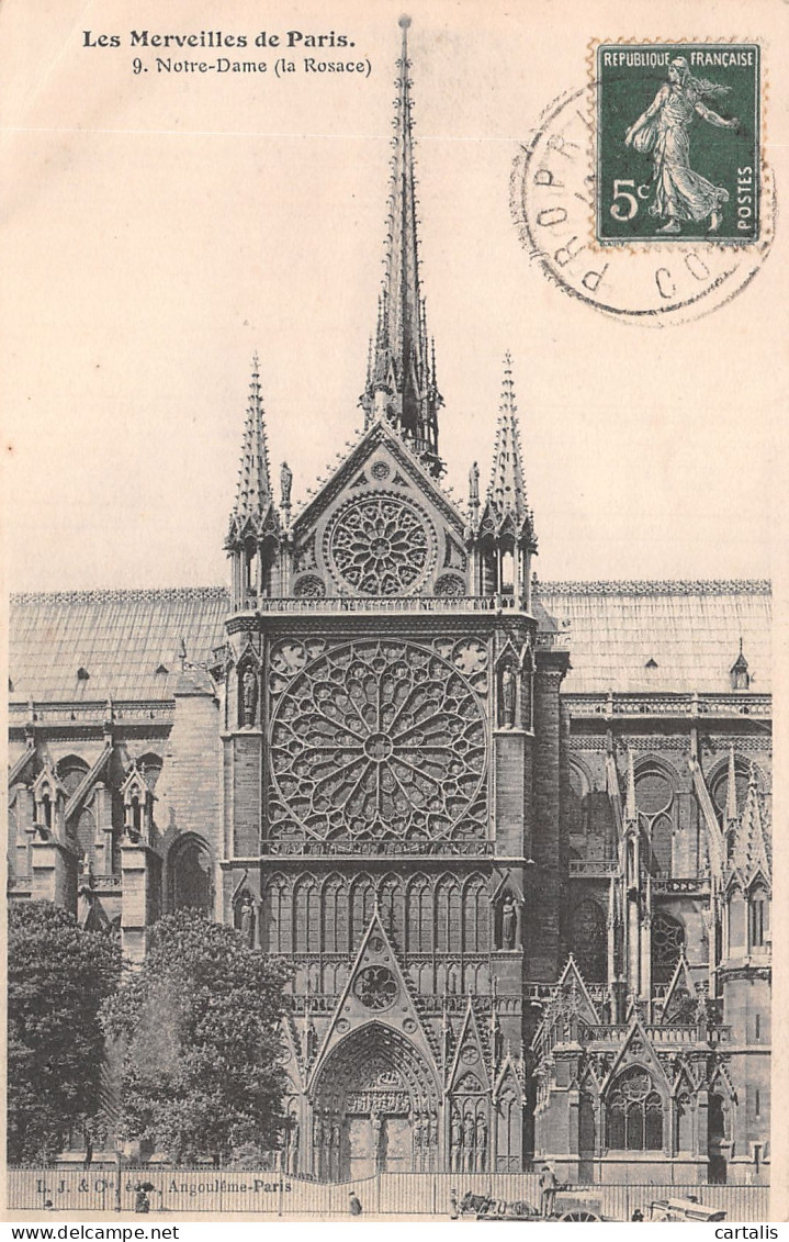 75-PARIS NOTRE DAME-N°4188-C/0243 - Notre Dame De Paris