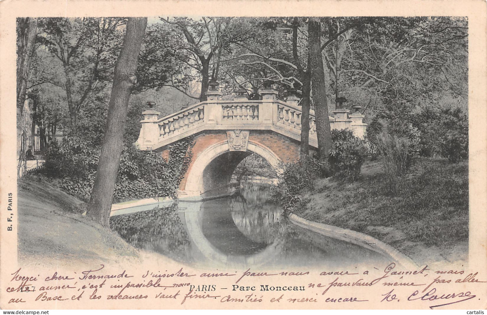 75-PARIS PARC MONCEAU-N°4188-C/0213 - Parcs, Jardins