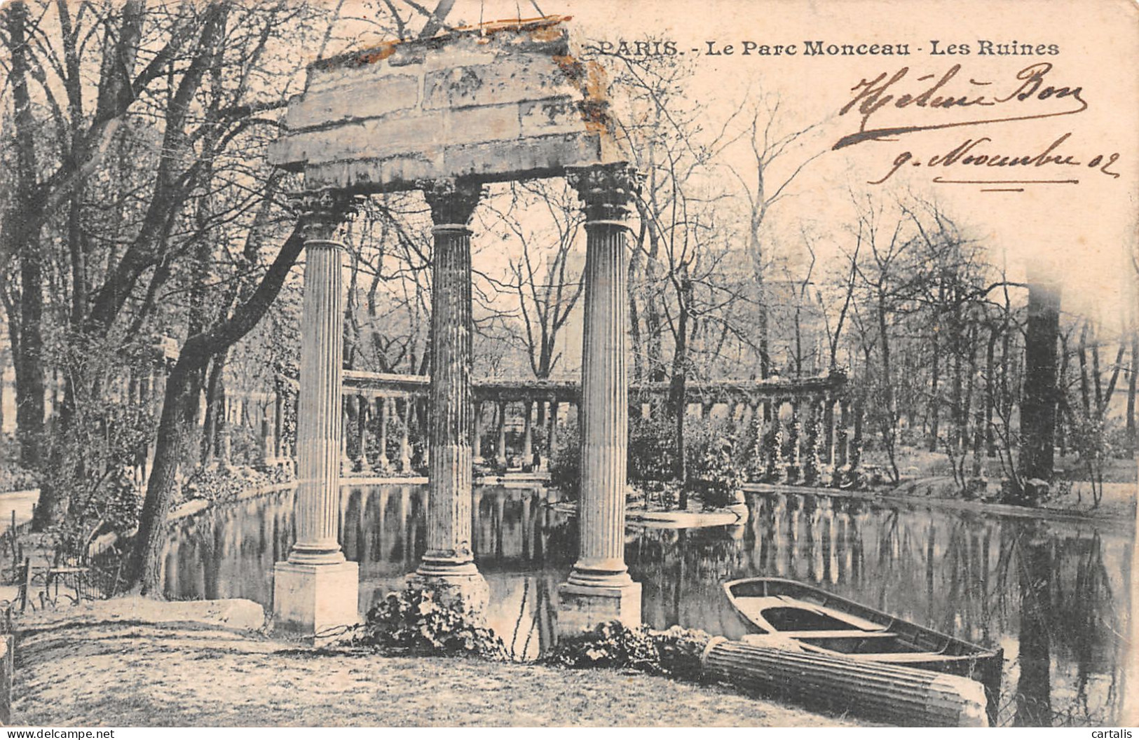 75-PARIS PARC MONCEAU-N°4188-C/0215 - Parken, Tuinen