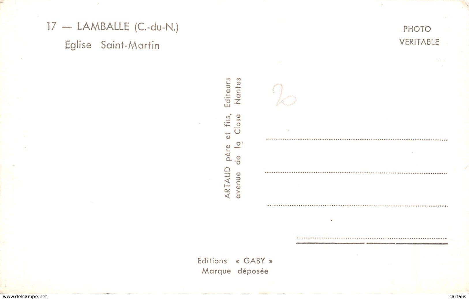 22-LAMBALLE-N°4188-C/0185 - Lamballe