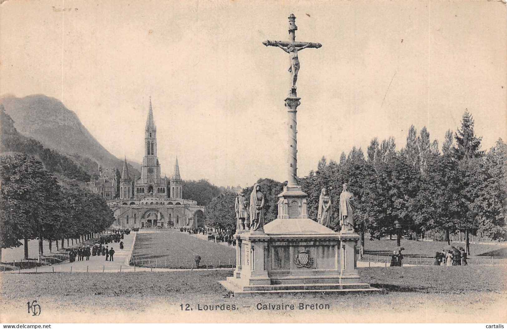 65-LOURDES-N°4188-B/0187 - Lourdes