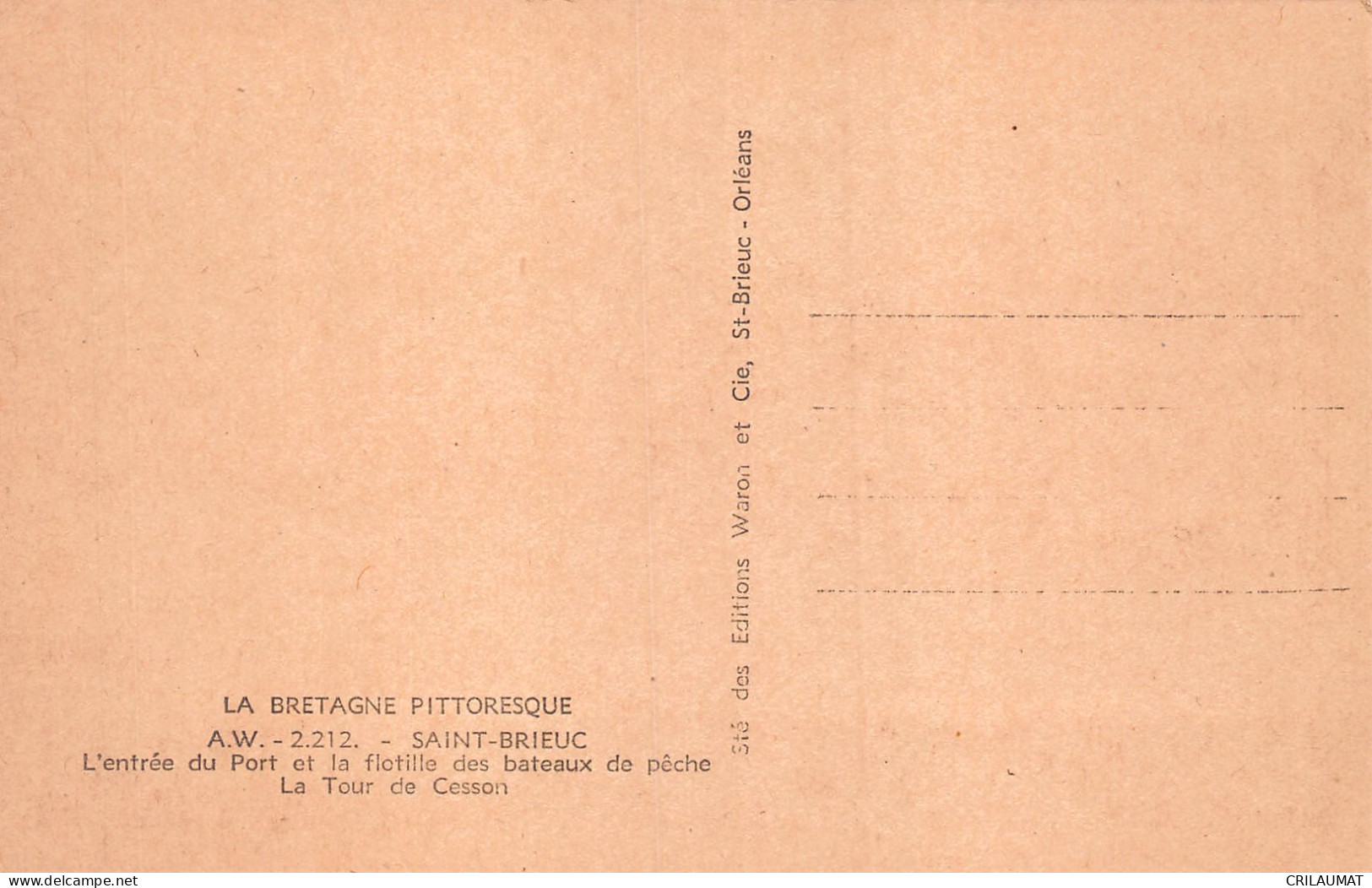 22-SAINT BRIEUC-N°LP5134-B/0025 - Saint-Brieuc