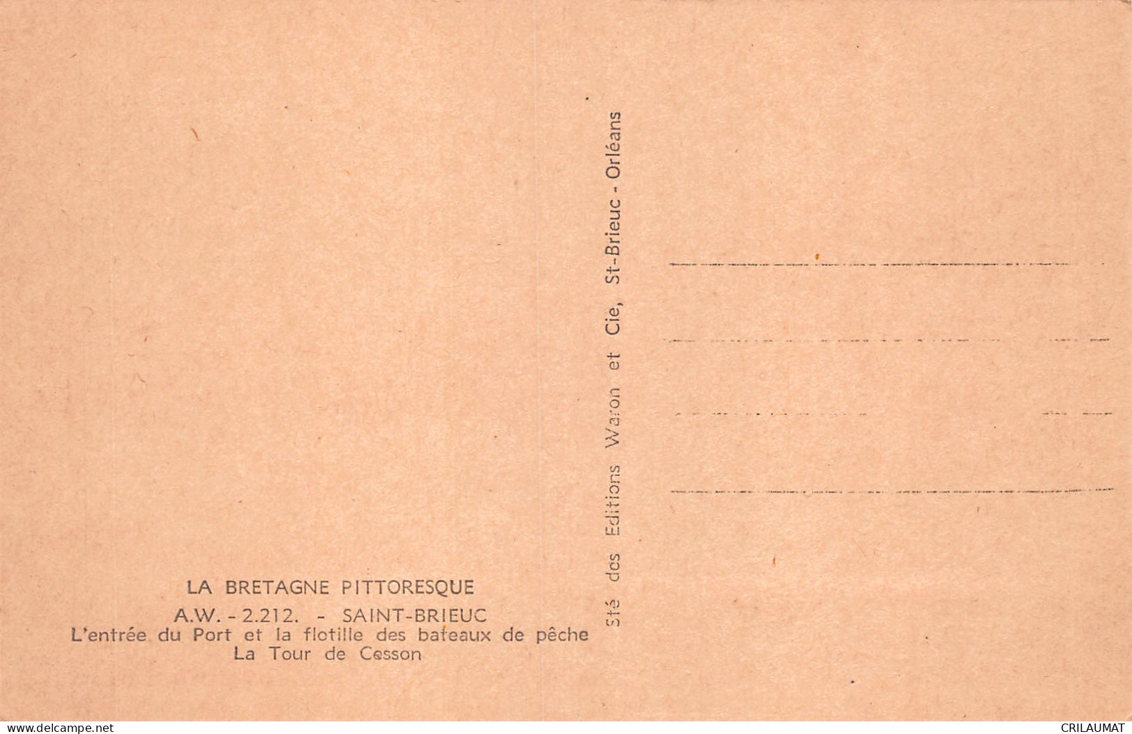 22-SAINT BRIEUC-N°LP5134-B/0027 - Saint-Brieuc