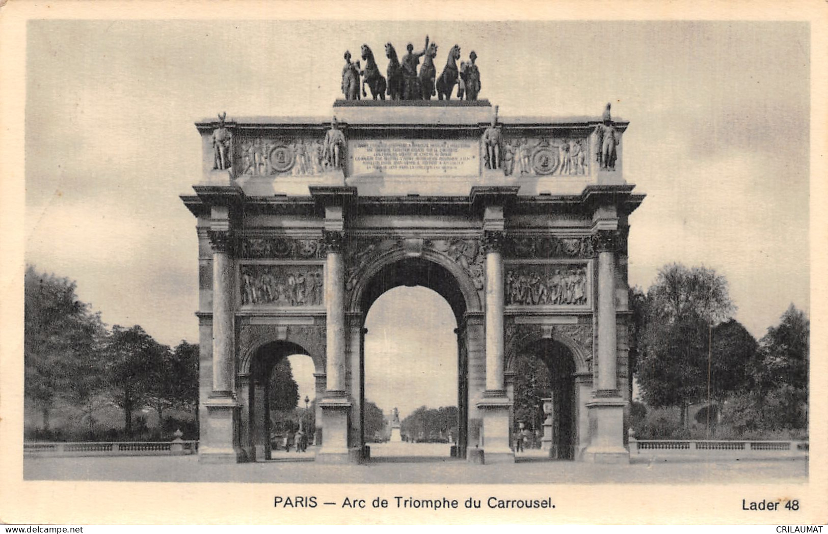 75-PARIS ARC DE TRIOMPHE-N°LP5134-B/0003 - Arc De Triomphe
