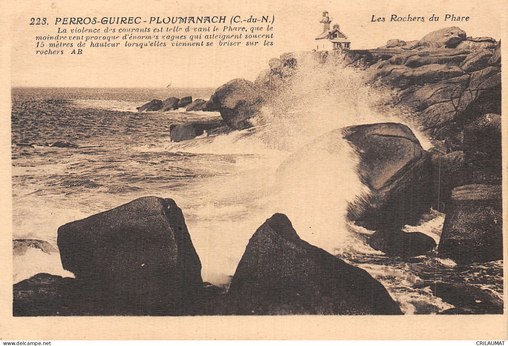 22-PERROS GUIREC PLOUMANACH-N°LP5134-A/0279 - Perros-Guirec