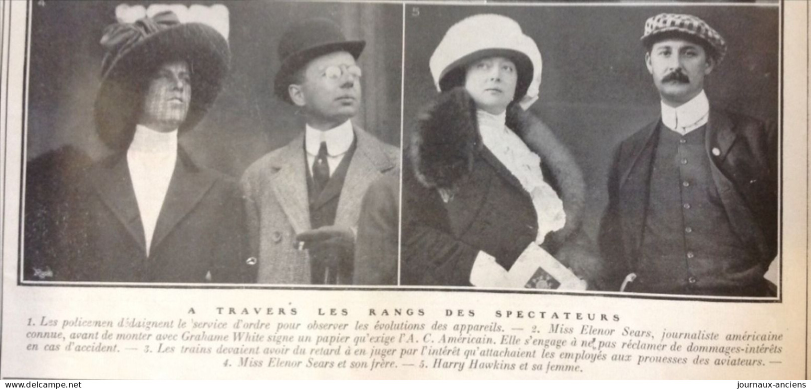 1910 ETATS UNIS - AVIATION - MEETING DE BELMONT=PARK - Revue Sportive LA VIE AU GRAND AIR - 1900 - 1949