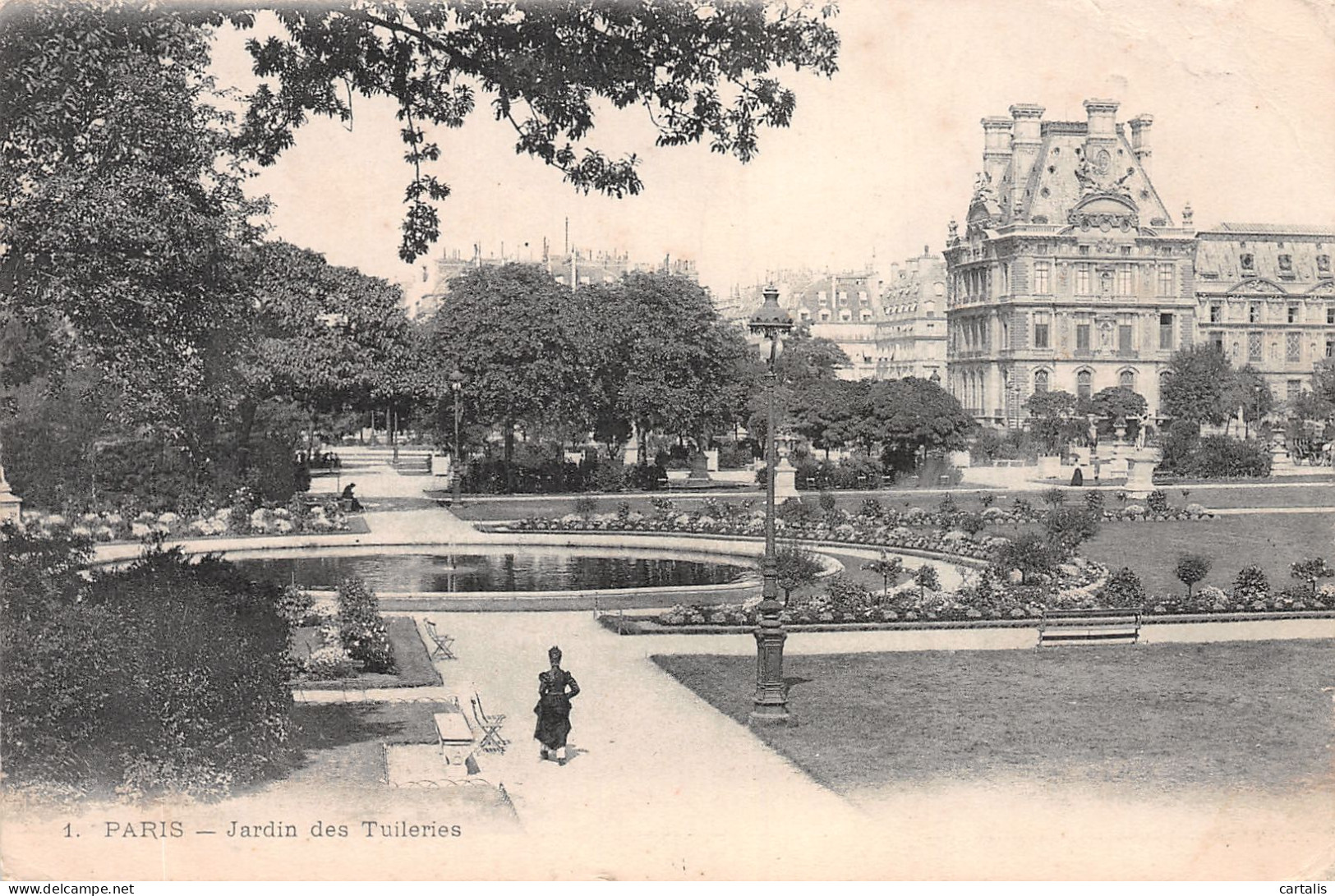 75-PARIS JARDIN DES TUILERIES-N°4188-F/0381 - Parks, Gardens