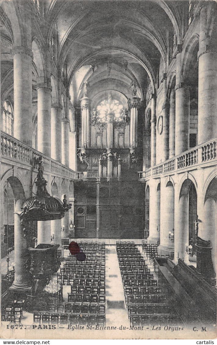 75-PARIS EGLISE SAINT ETIENNE DU MONT-N°4188-F/0343 - Churches