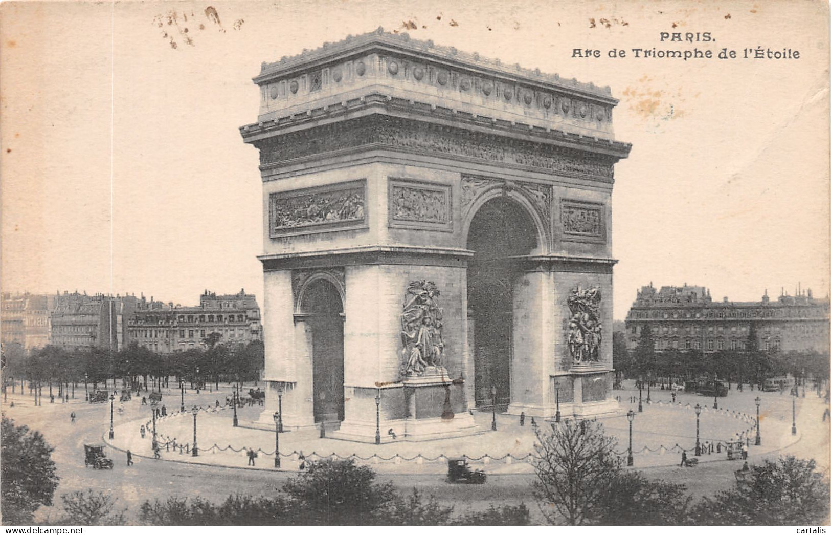 75-PARIS ARC DE TRIOMPHE-N°4188-F/0323 - Triumphbogen