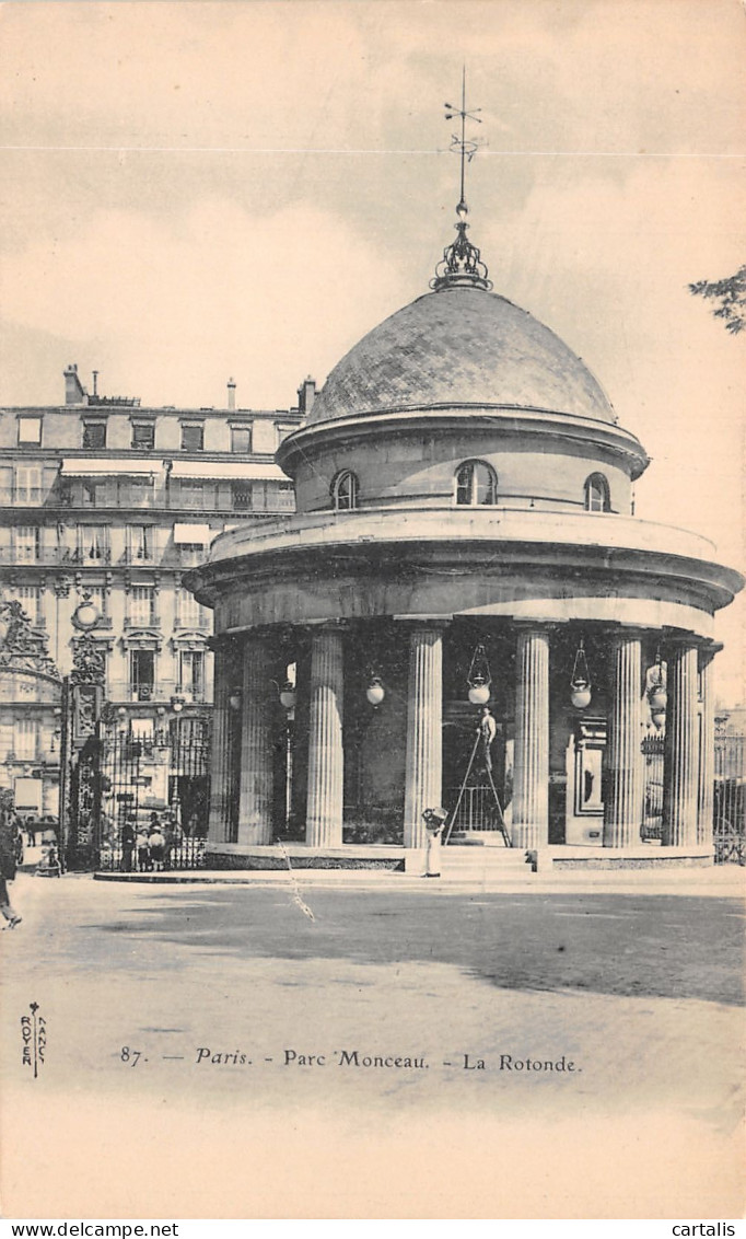 75-PARIS PARC MONCEAUX-N°4188-F/0319 - Parks, Gärten