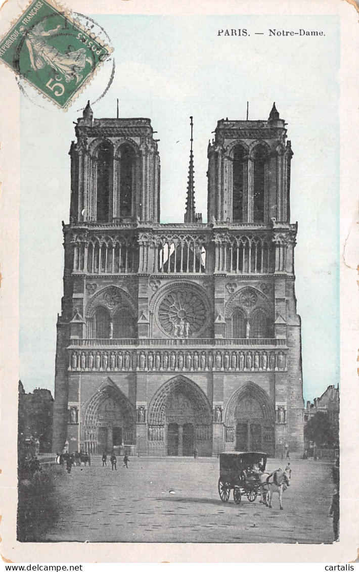75-PARIS NOTRE DAME-N°4188-F/0253 - Notre-Dame De Paris
