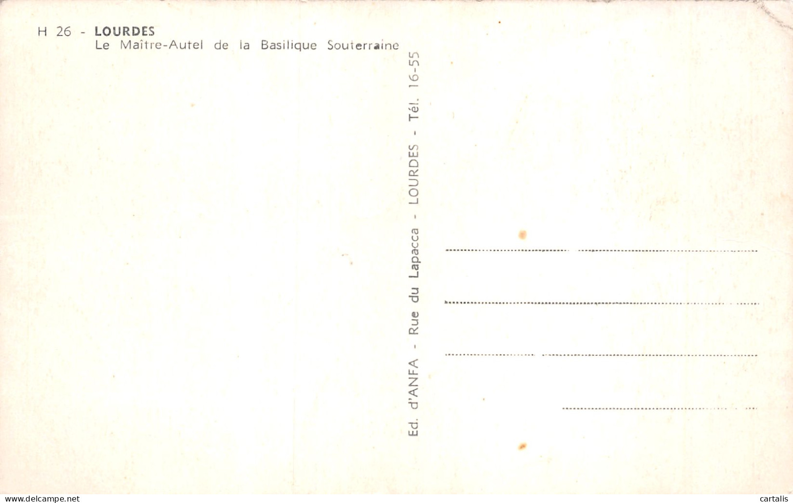 65-LOURDES-N°4188-F/0215 - Lourdes