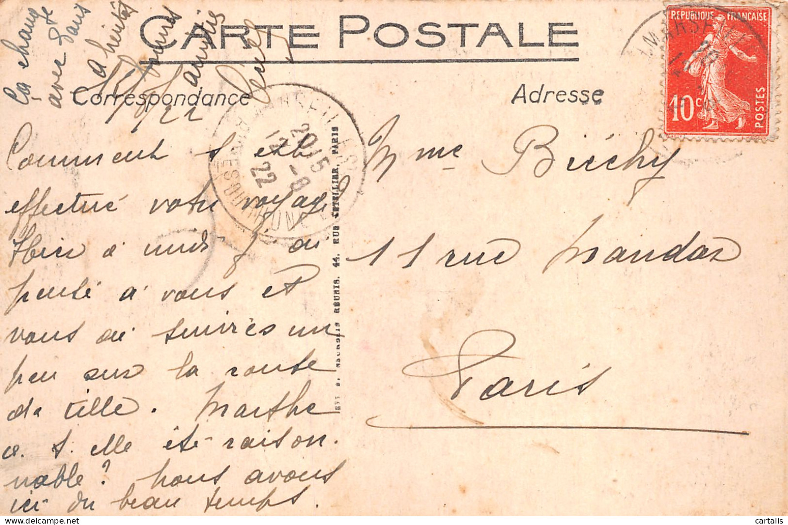 13-MARSEILLE-N°4188-E/0275 - Unclassified