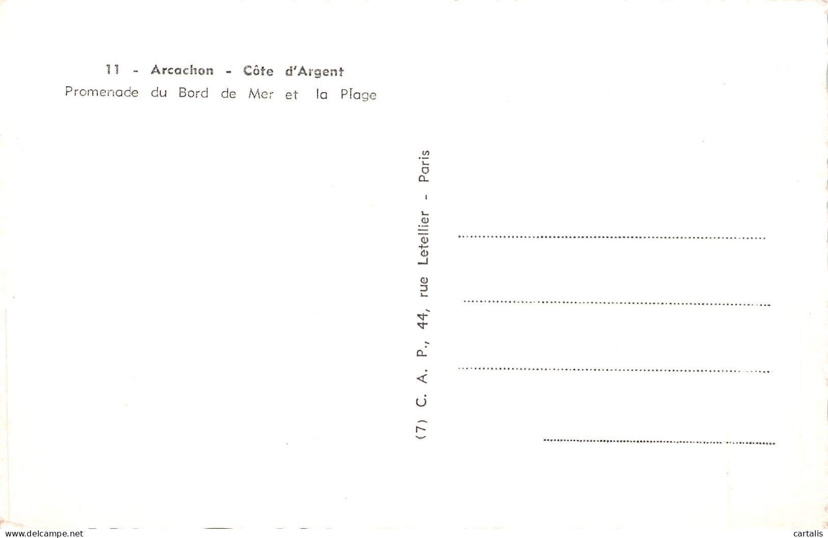 33-ARCACHON-N°4188-E/0149 - Arcachon