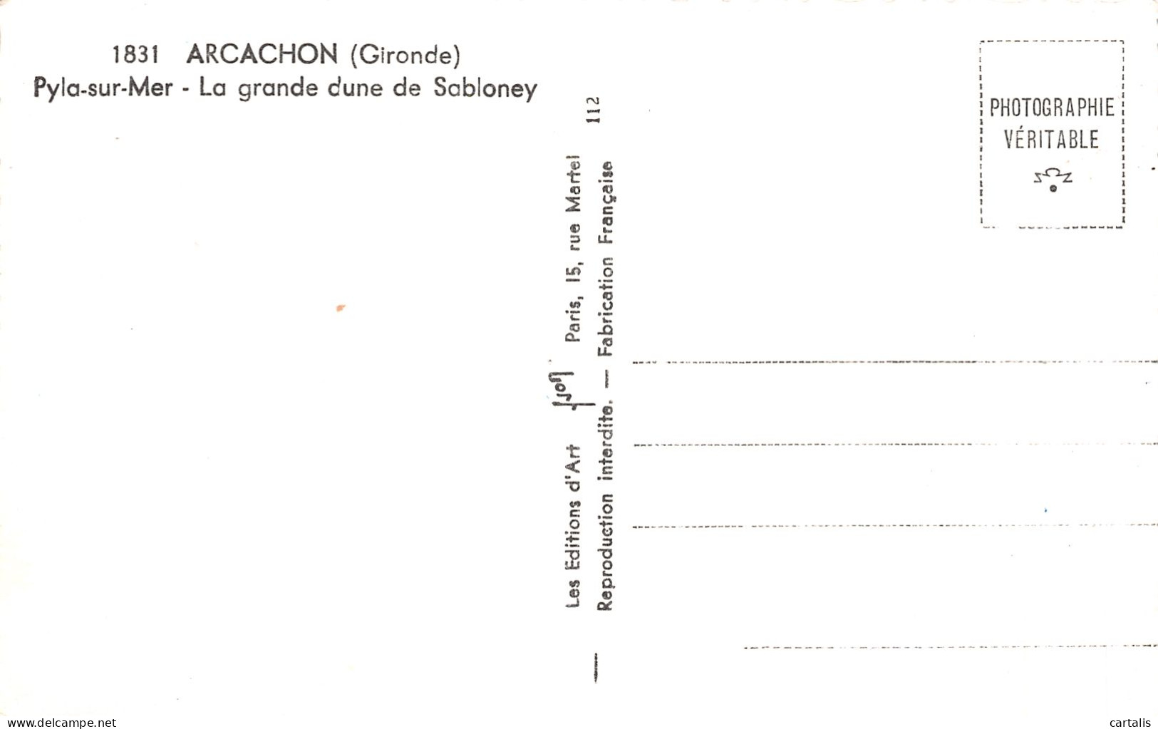 33-ARCACHON-N°4188-E/0141 - Arcachon