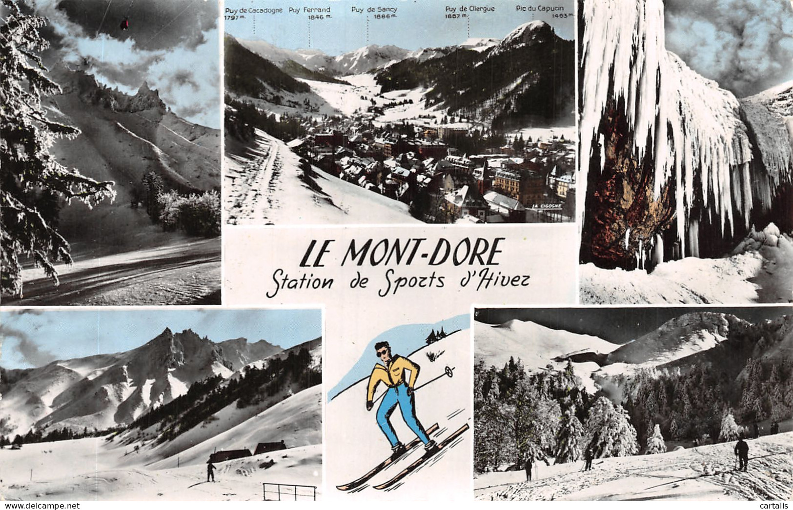63-LE MONT DORE-N°4188-E/0097 - Le Mont Dore