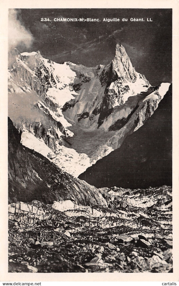 74-CHAMONIX MONT BLANC-N°4188-D/0371 - Chamonix-Mont-Blanc