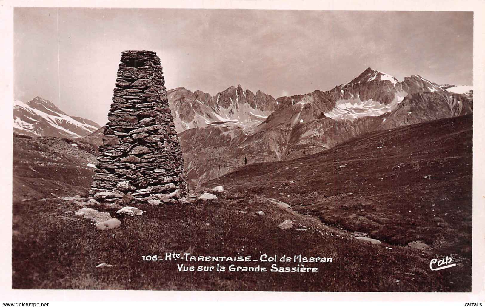 73-COL DE L ISERAN-N°4188-D/0373 - Other & Unclassified