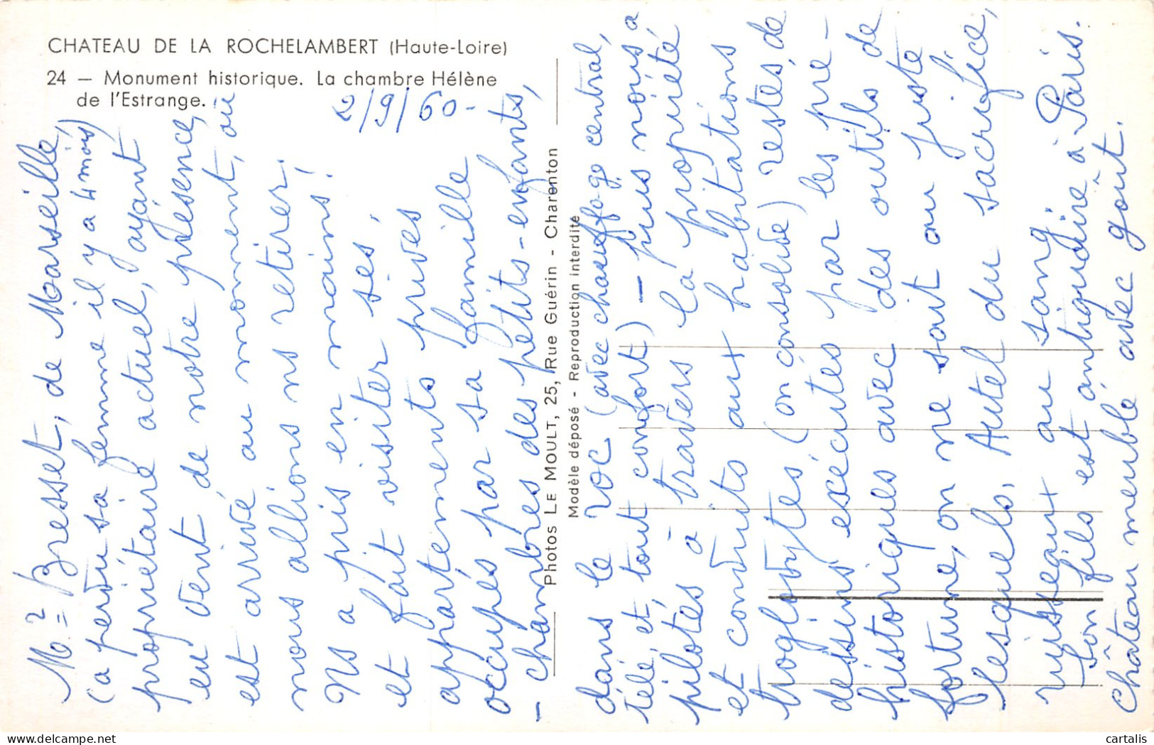 43-SAINT PAULIEN CHATEAU DE LA ROCHELAMBERT-N°4188-D/0359 - Other & Unclassified