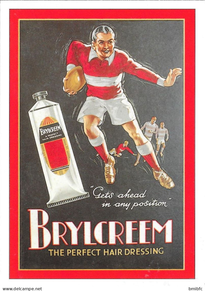 Thème Rugby Et BRYLCREM - Advertising