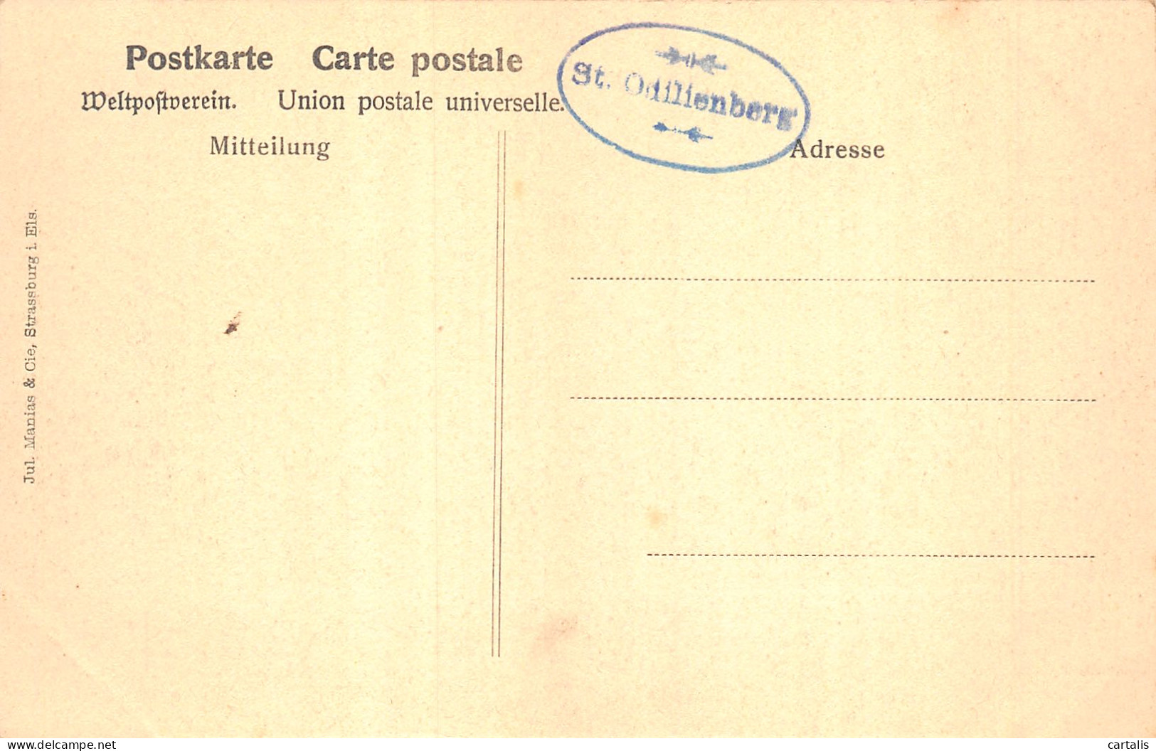 67-MONT SAINTE ODILE-N°4188-D/0259 - Other & Unclassified