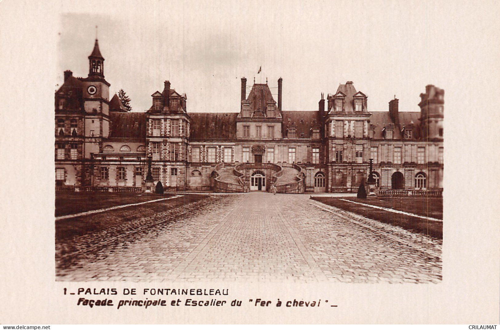 77-FONTAINEBLEAU LE CHATEAU-N°LP5134-D/0125 - Fontainebleau