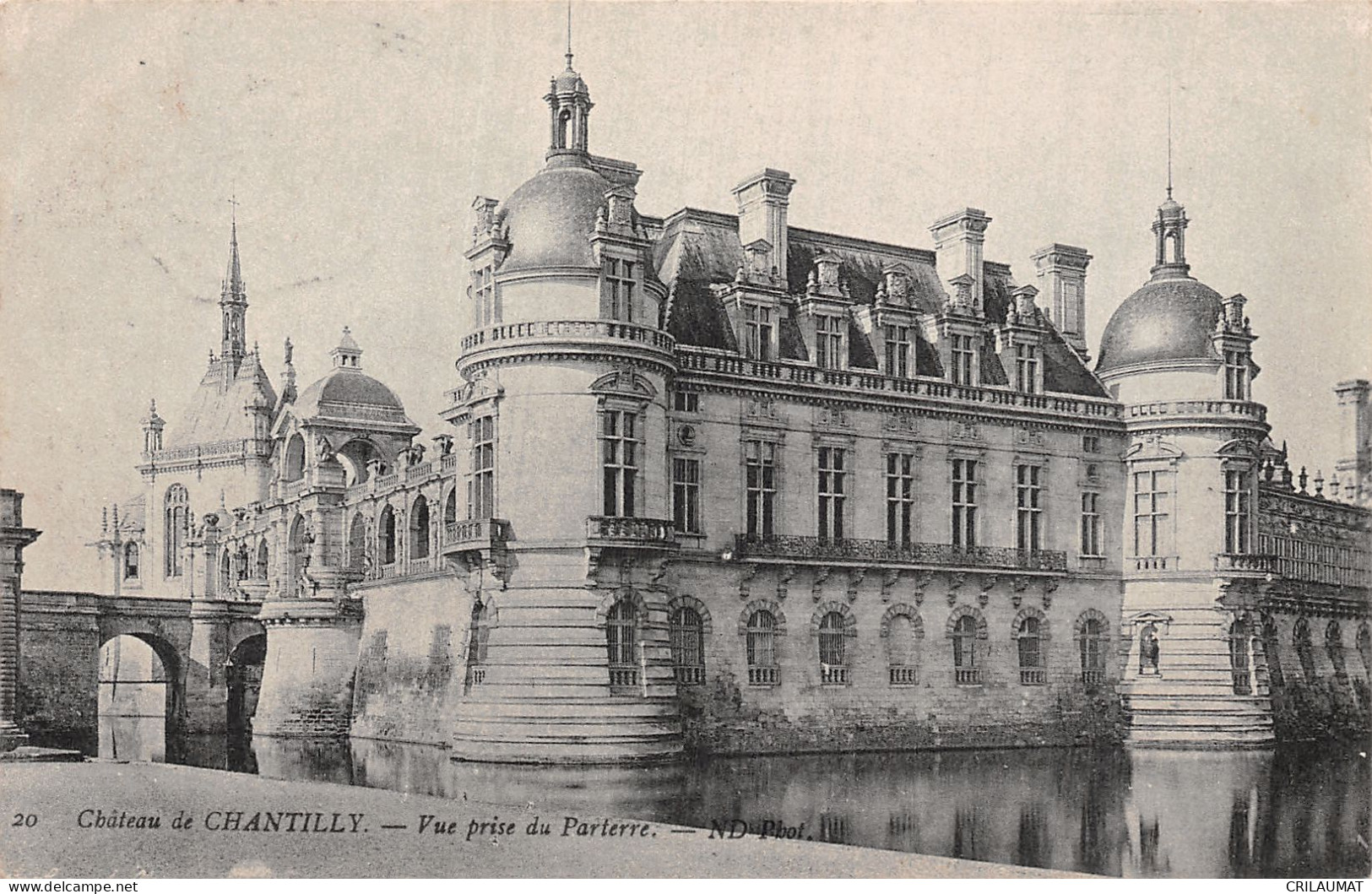 60-CHANTILLY LE CHATEAU-N°LP5134-D/0023 - Chantilly