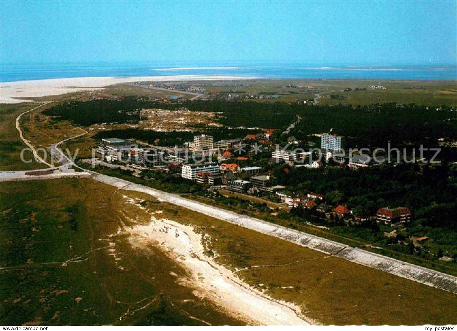 72792411 St Peter-Ording Fliegeraufnahme Mit Strand St. Peter-Ording - St. Peter-Ording