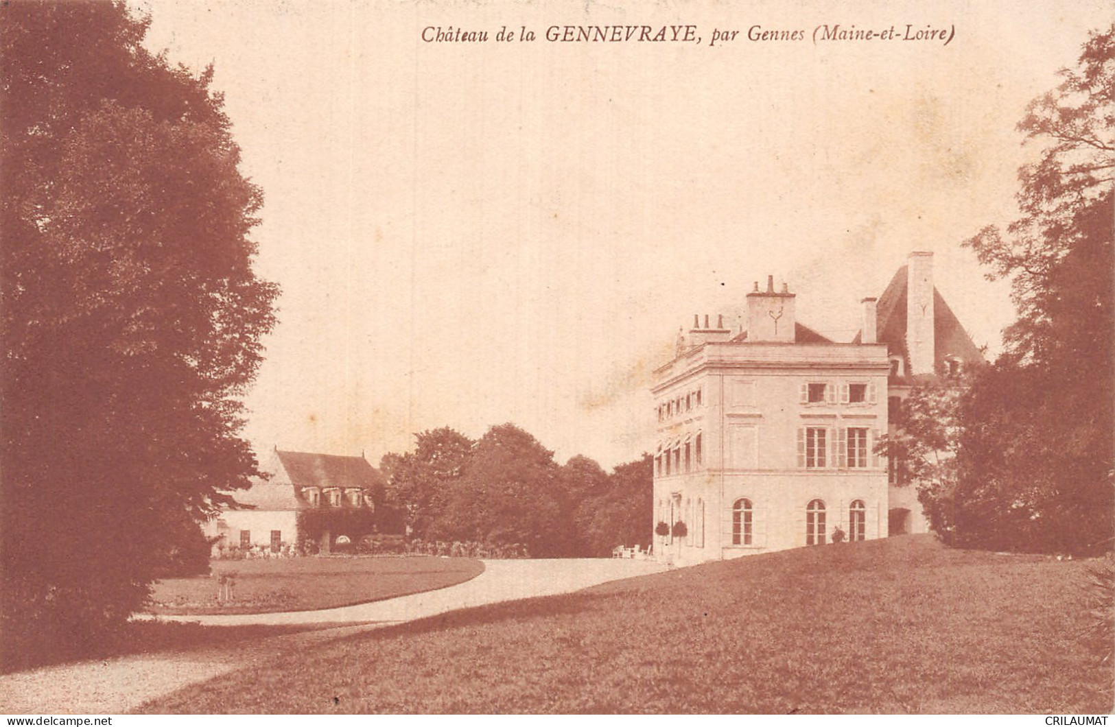 49-GENNES GENNEVRAYE LE CHATEAU-N°LP5134-C/0215 - Autres & Non Classés