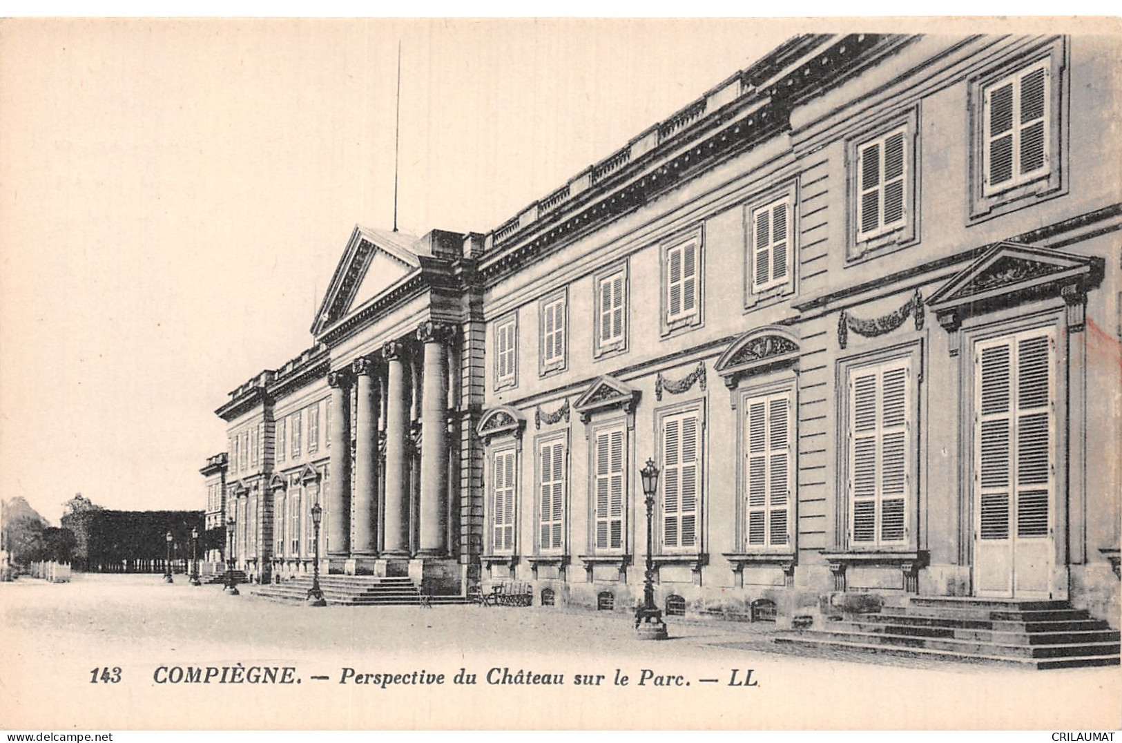 60-COMPIEGNE LE CHATEAU-N°LP5134-C/0167 - Compiegne