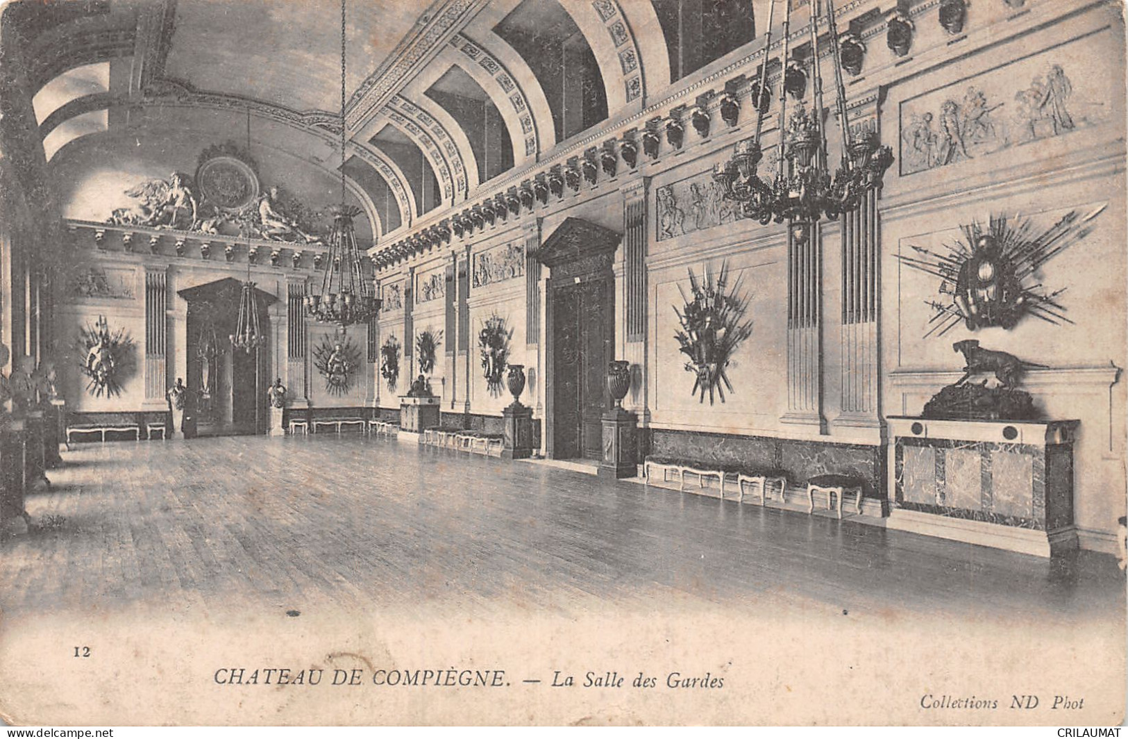 60-COMPIEGNE LE CHATEAU-N°LP5134-C/0163 - Compiegne