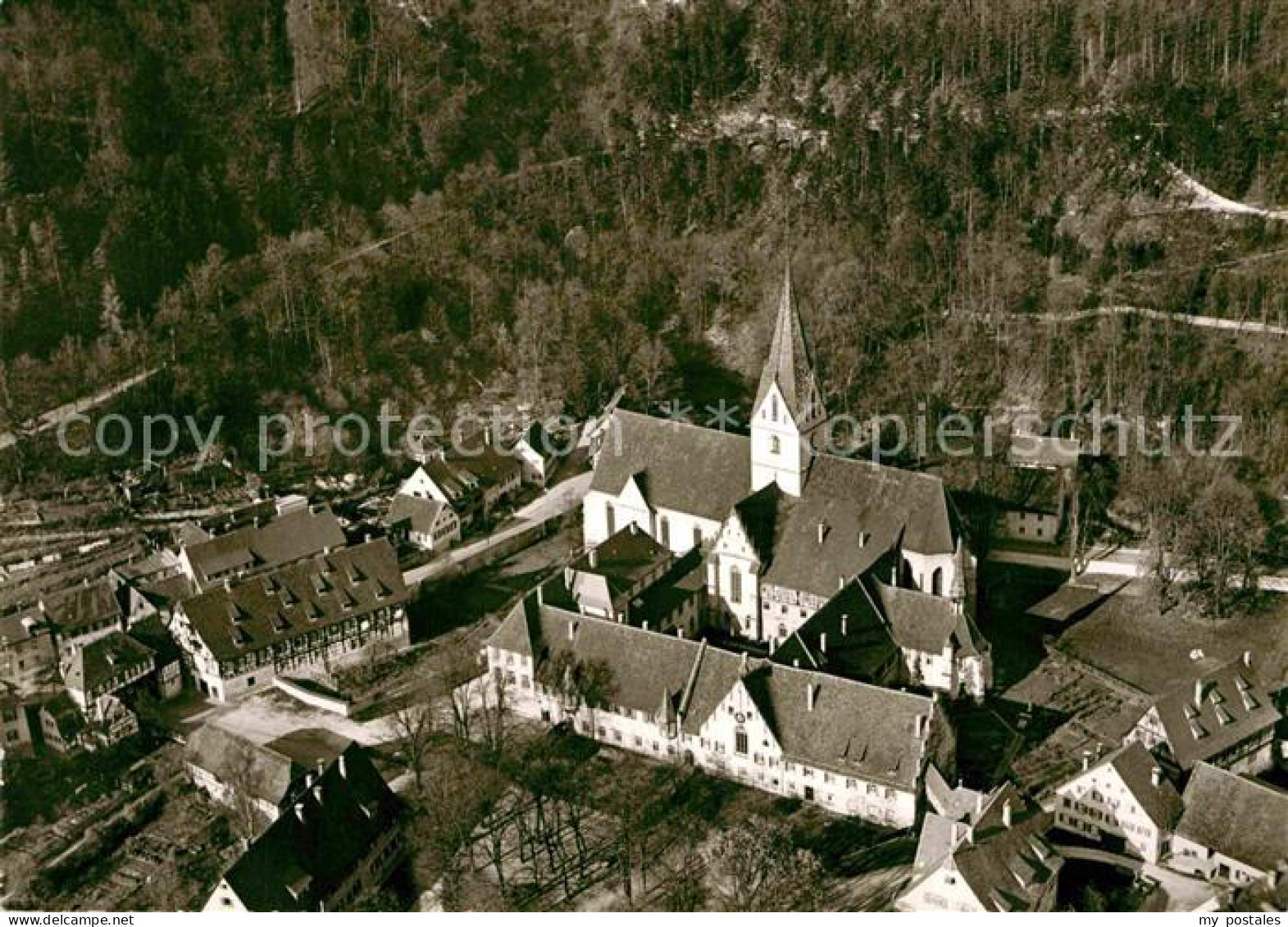 72792365 Blaubeuren Fliegeraufnahme Kloster Blaubeuren - Blaubeuren