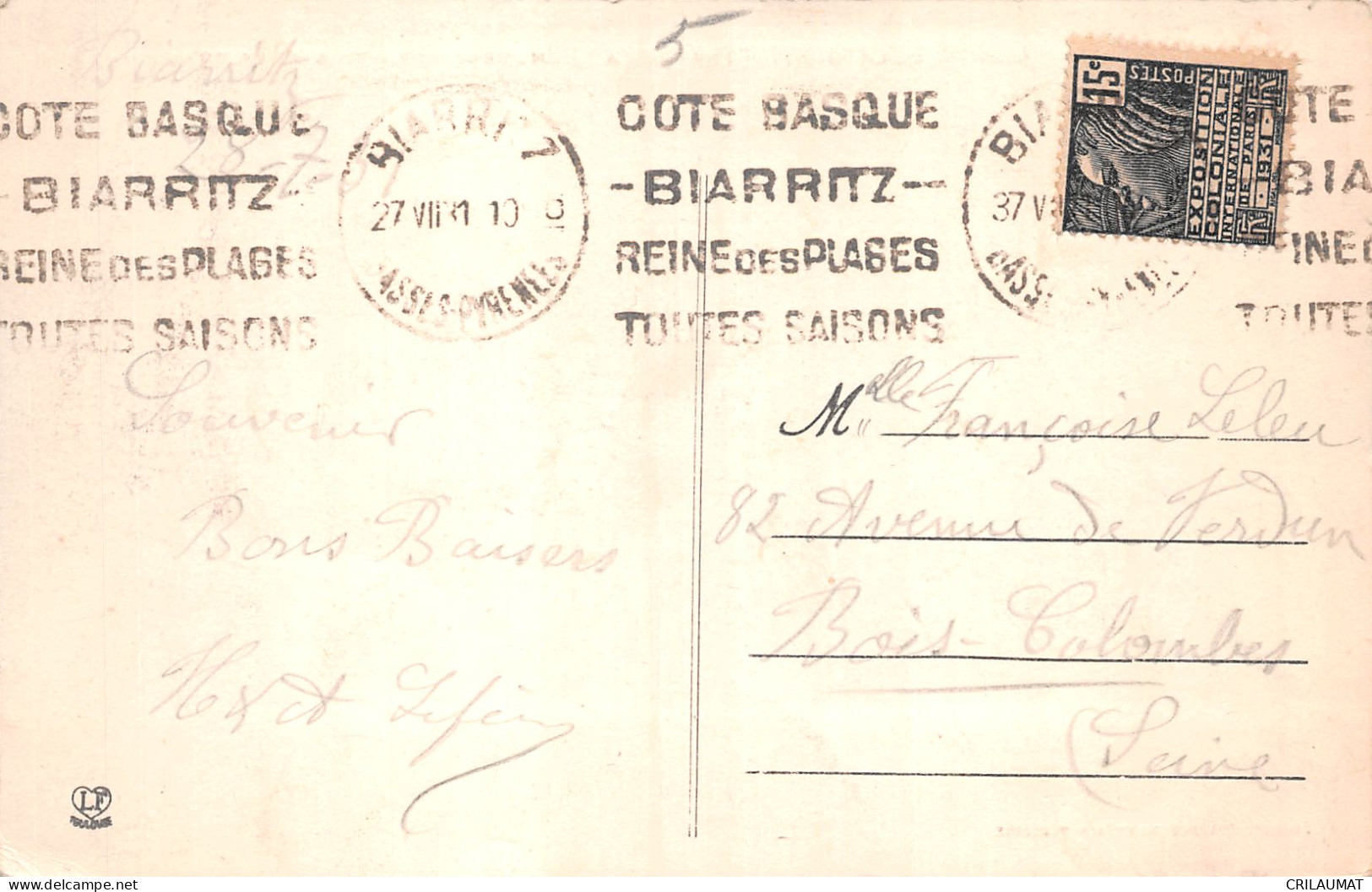 64-BIARRITZ-N°LP5134-C/0017 - Biarritz
