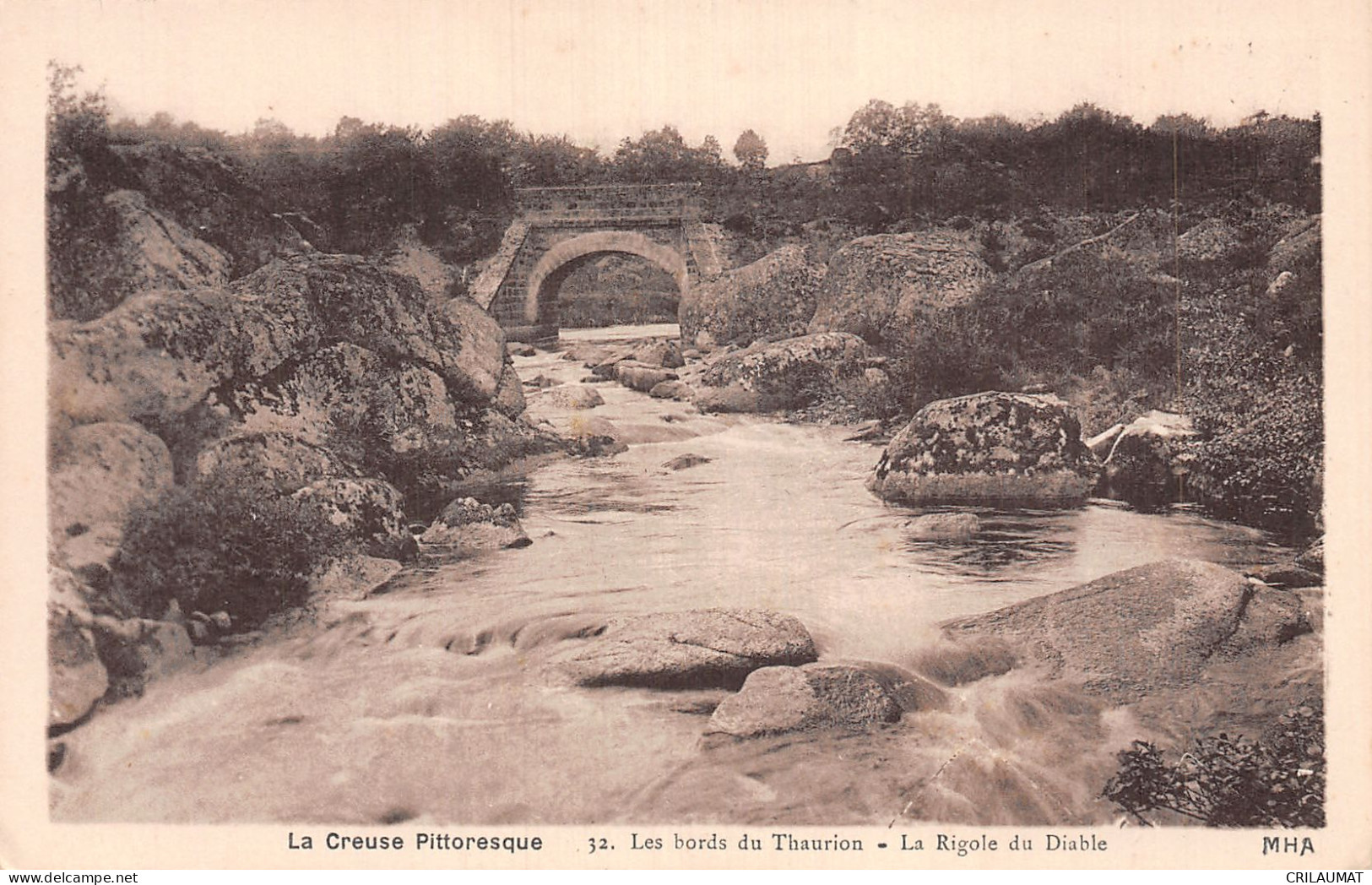 23-LES BORDS DU THAURION-N°LP5134-B/0385 - Autres & Non Classés