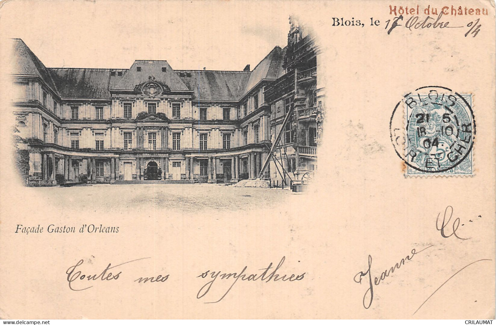 41-BLOIS LE CHATEAU-N°LP5134-B/0245 - Blois