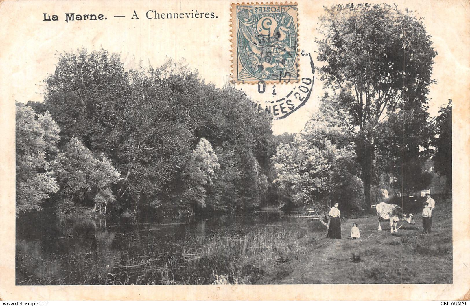 94-LA MARNE A CHENNEVIERES-N°LP5134-B/0219 - Andere & Zonder Classificatie