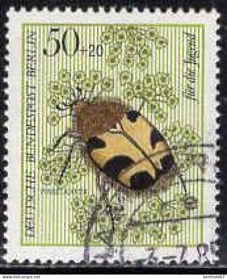 Berlin Poste Obl Yv:673/676 Pour La Jeunesse Insectes (Beau Cachet Rond) (Thème) - Andere & Zonder Classificatie