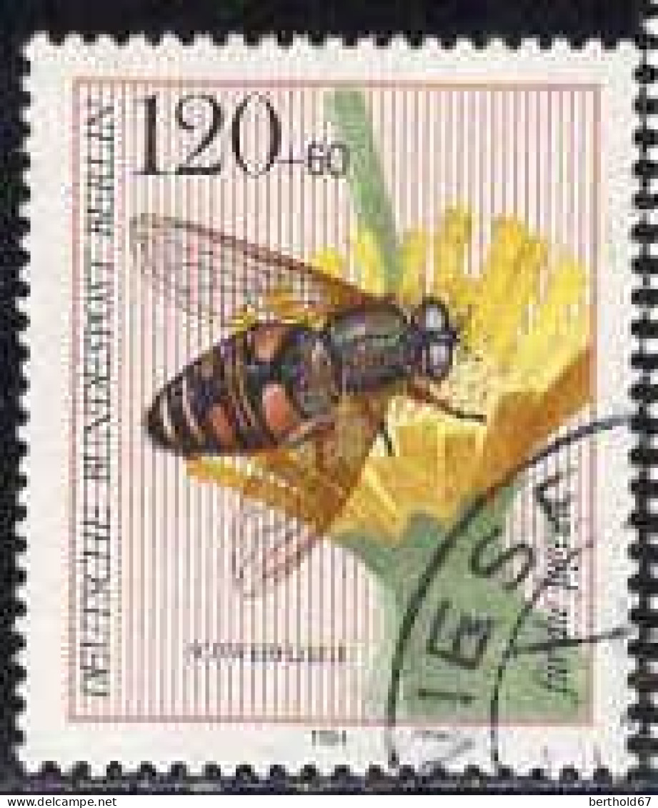 Berlin Poste Obl Yv:673/676 Pour La Jeunesse Insectes (Beau Cachet Rond) (Thème) - Andere & Zonder Classificatie