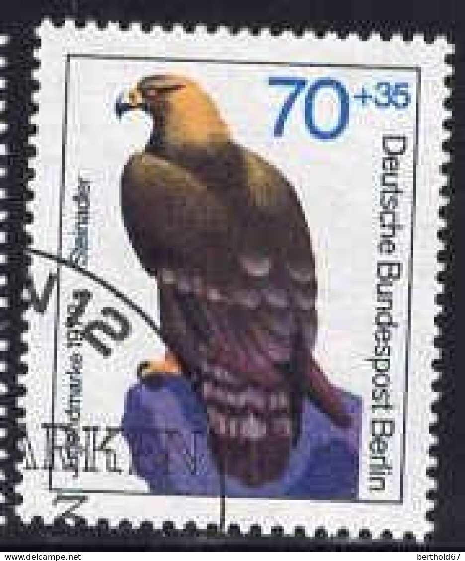 Berlin Poste Obl Yv:407/410 Pour La Jeunesse Oiseaux De Proie (TB Cachet Rond) (Thème) - Arends & Roofvogels