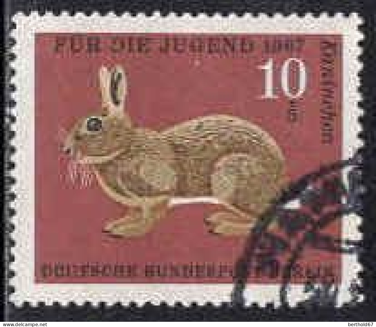 Berlin Poste Obl Yv:267/270 Pour La Jeunesse Animaux à Fourrure (cachet Rond) (Thème) - Sonstige & Ohne Zuordnung
