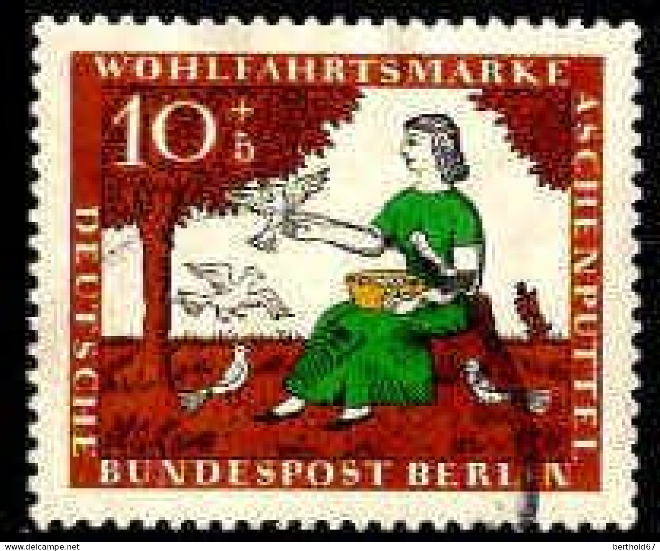 Berlin Poste Obl Yv:242/245 Bienfaisance Contes Des Frères Grimm (cachet Rond) (Thème) - Fiabe, Racconti Popolari & Leggende
