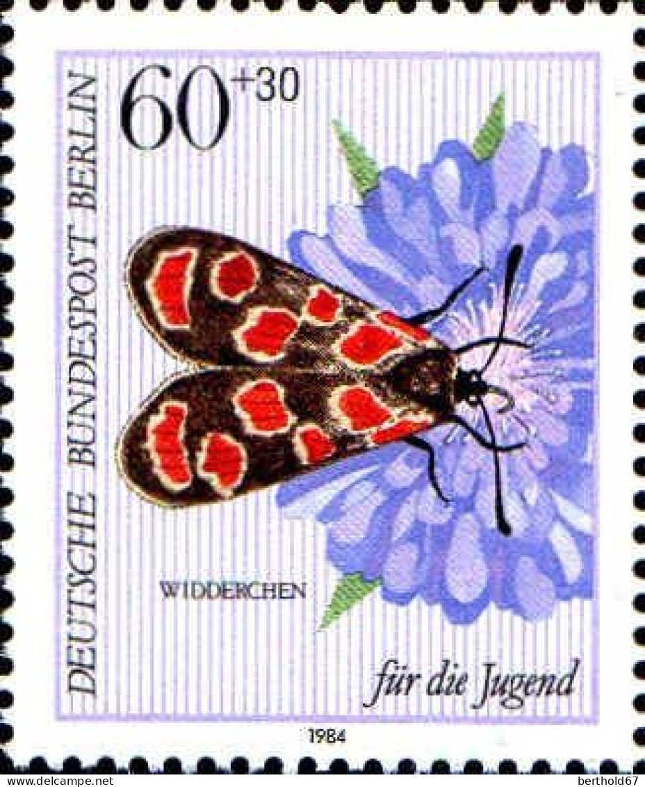 Berlin Poste N** Yv:673/676 Pour La Jeunesse Insectes (Thème) - Other & Unclassified